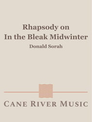 Rhapsody on in the Bleak Midwinter Orchestra sheet music cover Thumbnail